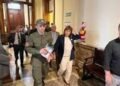Patricia Bullrich recibió al gendarme Nahuel Gallo en el Senado
