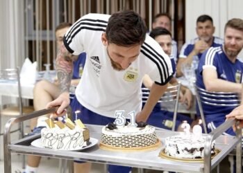 Messi celebra su 39° cumpleaños en el Mundial: un rito de aniversario que se repite desde 2004