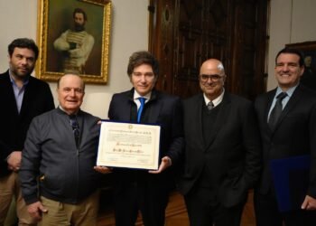 Javier Milei recibió distinción en Madrid y defendió su gestión económica