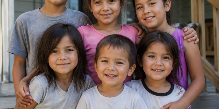 La conmovedora historia de seis hermanos que lucharon por permanecer unidos y encontraron una nueva familia