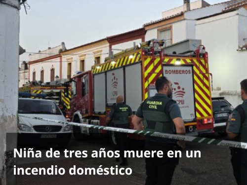 Incendio en Pablo Nogués: falleció una niña de 3 años