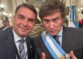 Javier Milei viaja a San Pablo para respaldar la candidatura de Flavio Bolsonaro