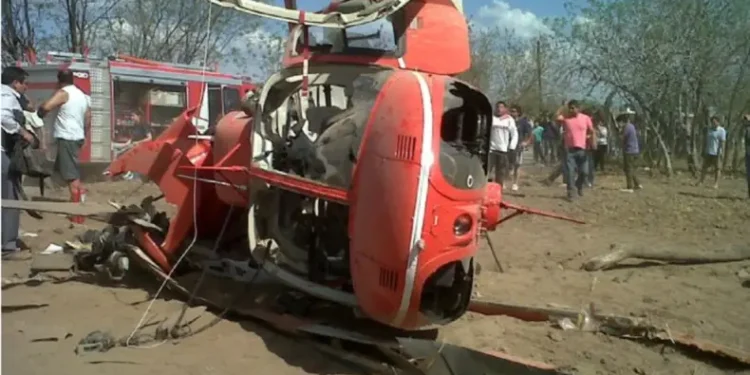 Desastre aéreo en San Juan: características del helicóptero siniestrado y detalles sobre el lugar del accidente