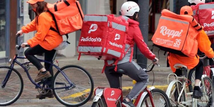 La cantidad de pedidos que necesita un repartidor para no caer en la pobreza