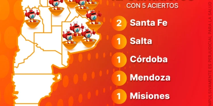 Quini 6: resultados del sorteo del 9 de agosto
