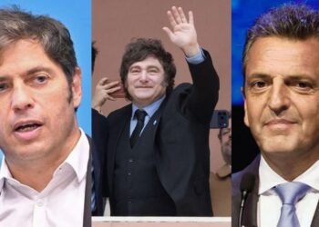 Encuesta revela un escenario electoral reñido para 2027: Milei, Kicillof y Massa, en estrecha competencia